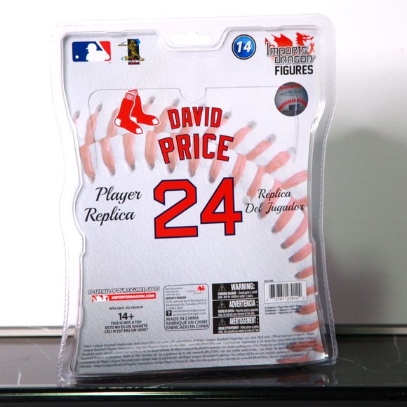 David Price 6" Baseball Figurine by Imports Dragon Sealed - Boston Red Sox - Picture 3 of 6